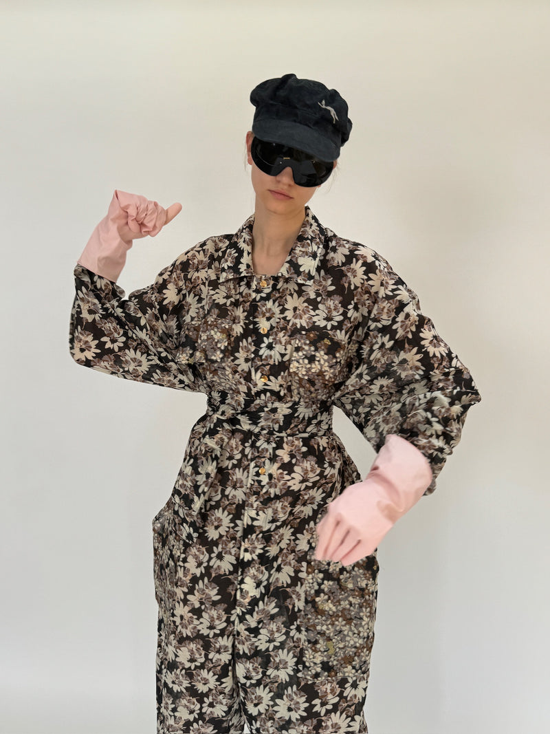 Boiler Suit in light linen YVONNE S for Women – Yvonne S OFFICIAL